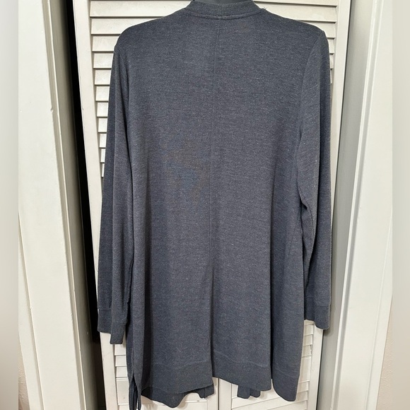 Sonoma Long Sleeve Gray/Blue Cardigan Size M - Picture 5 of 5